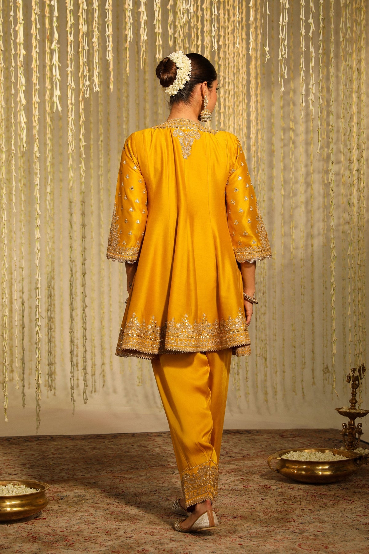 Warizah Mustard Salwar Set