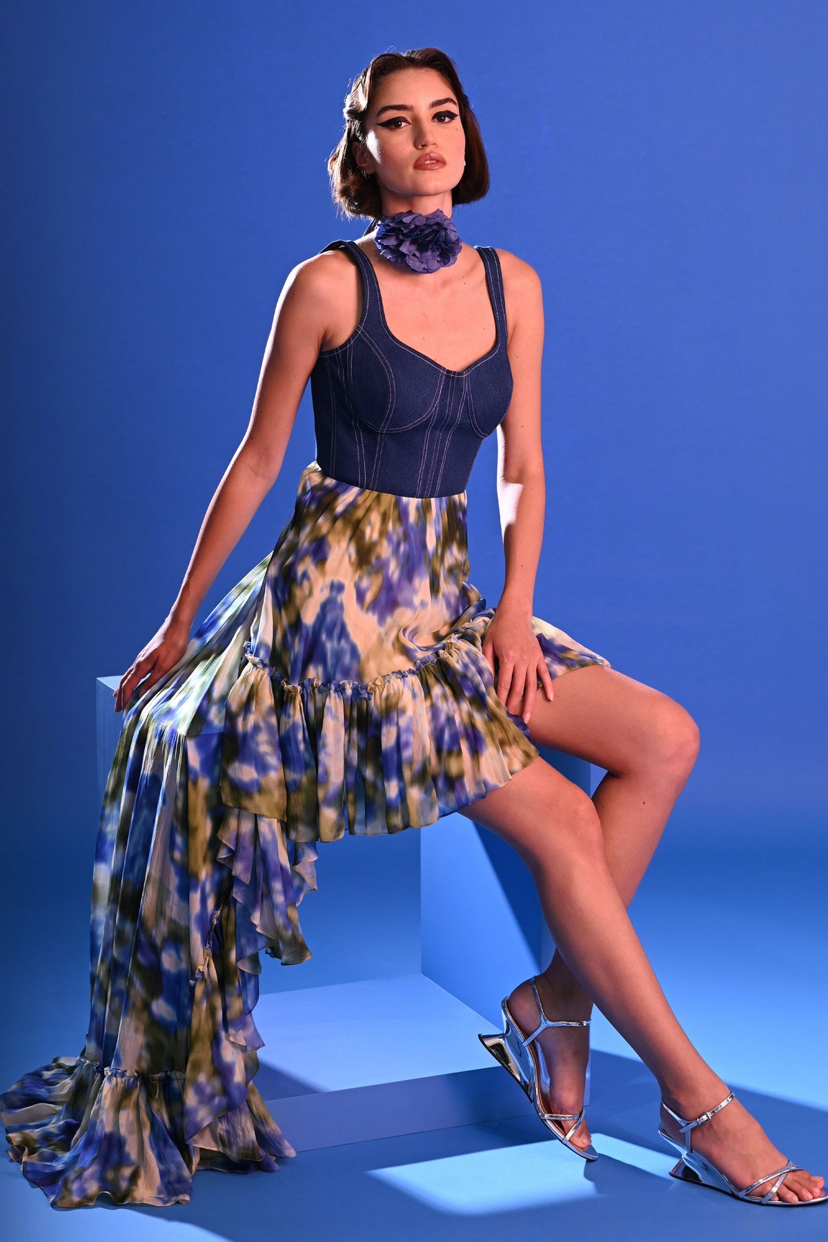 Illuminara Denim Dress