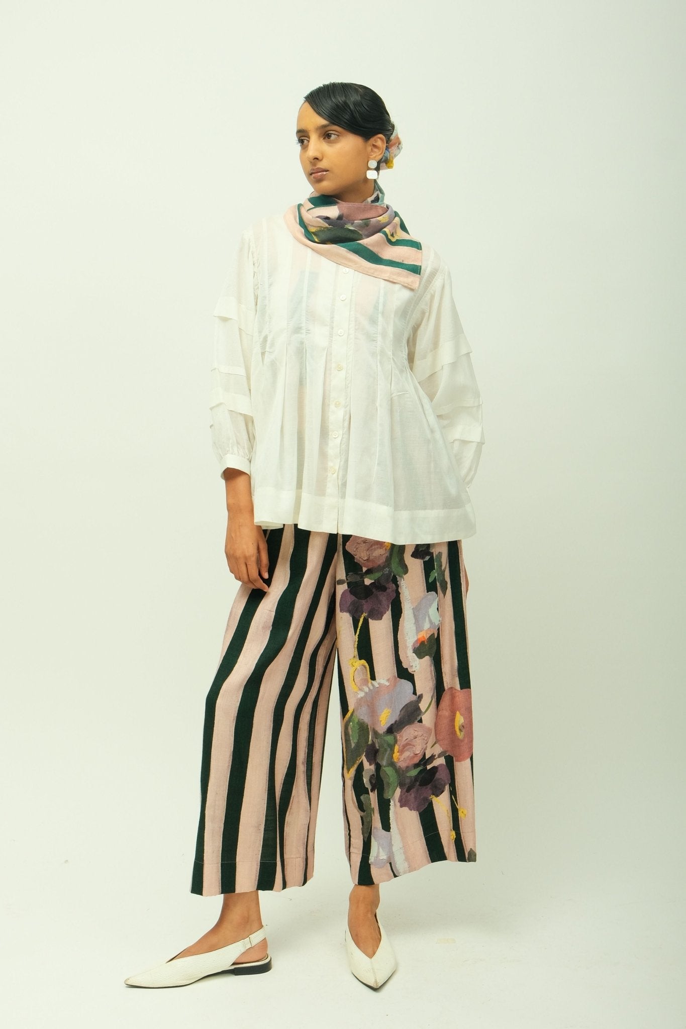 Boheme Pleated Top - O'Frida - Elahe