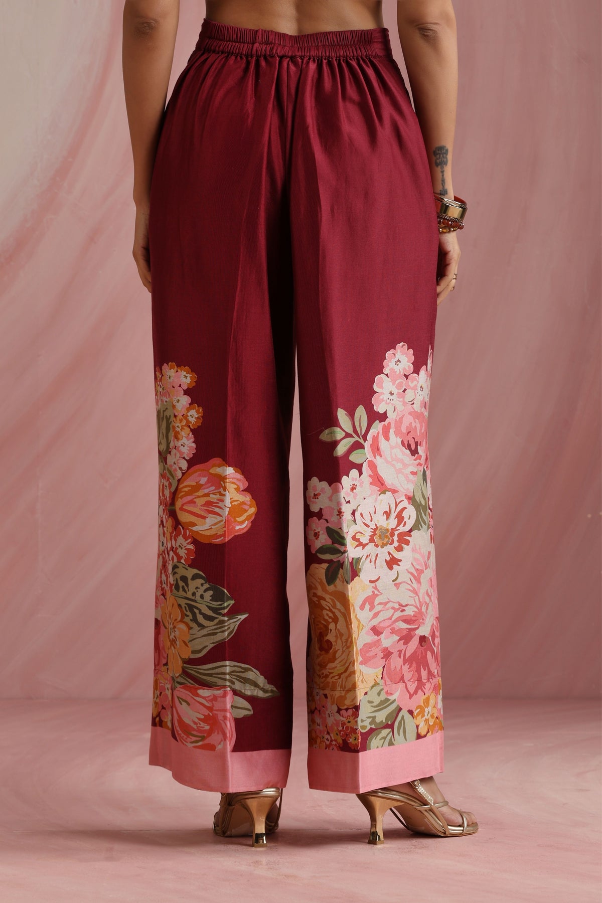 Maroon Kurta Set