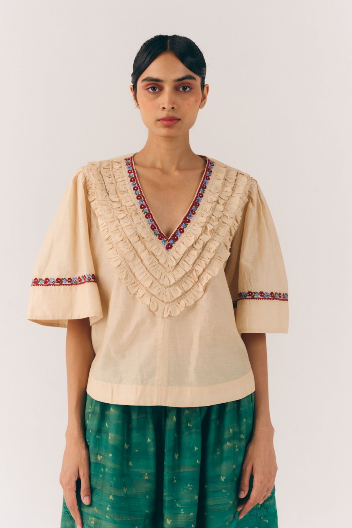 Luna Ivory Top
