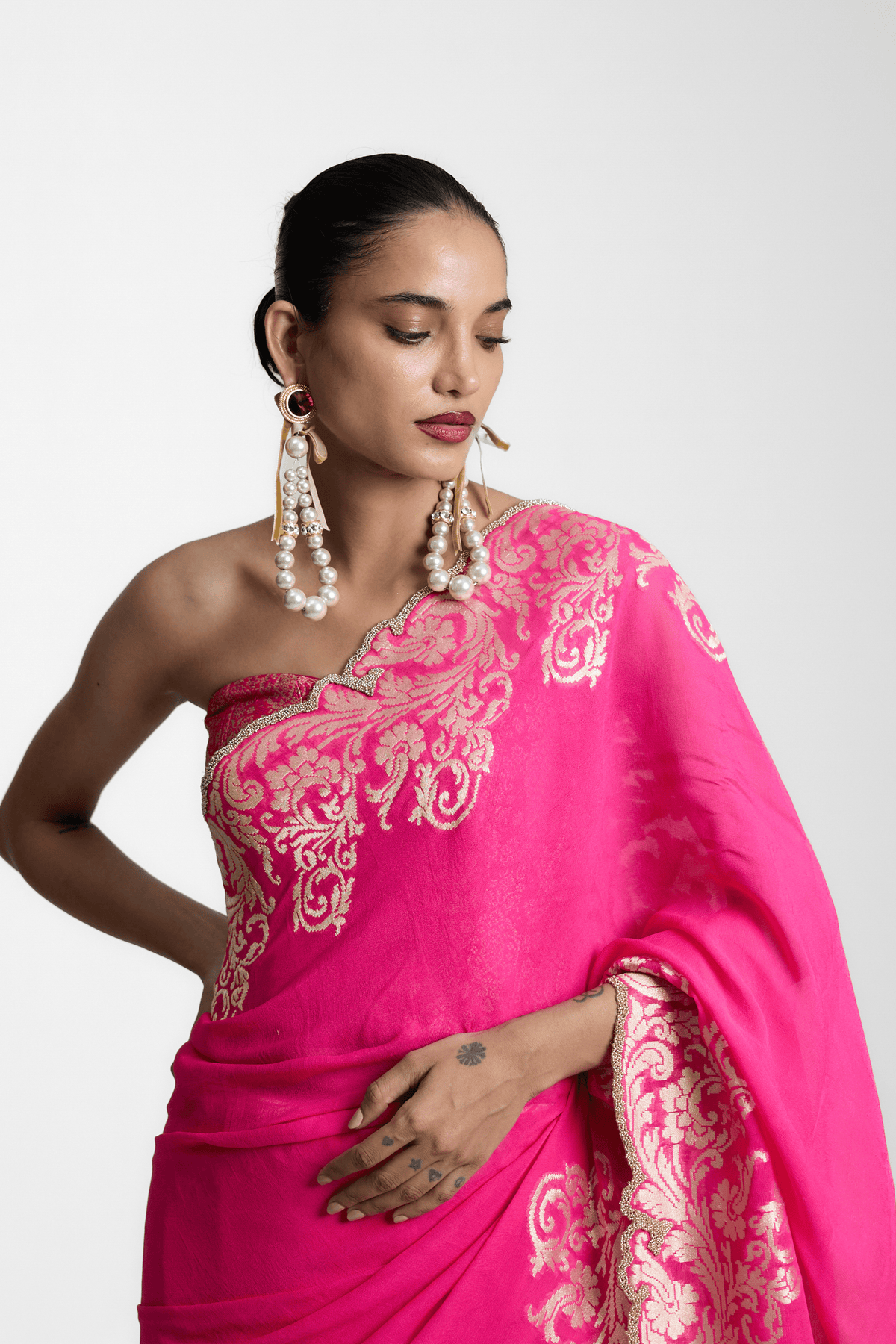 The Candyfloss Saree