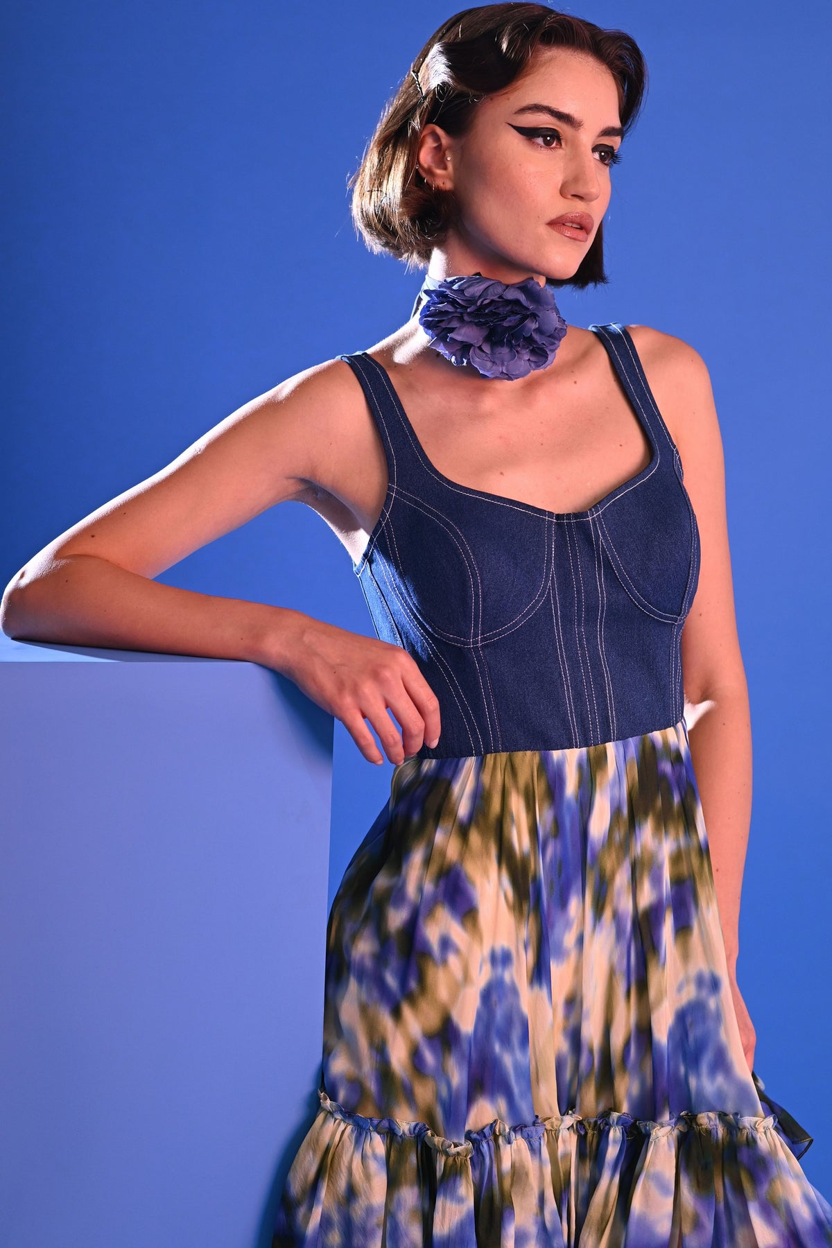 Illuminara Denim Dress
