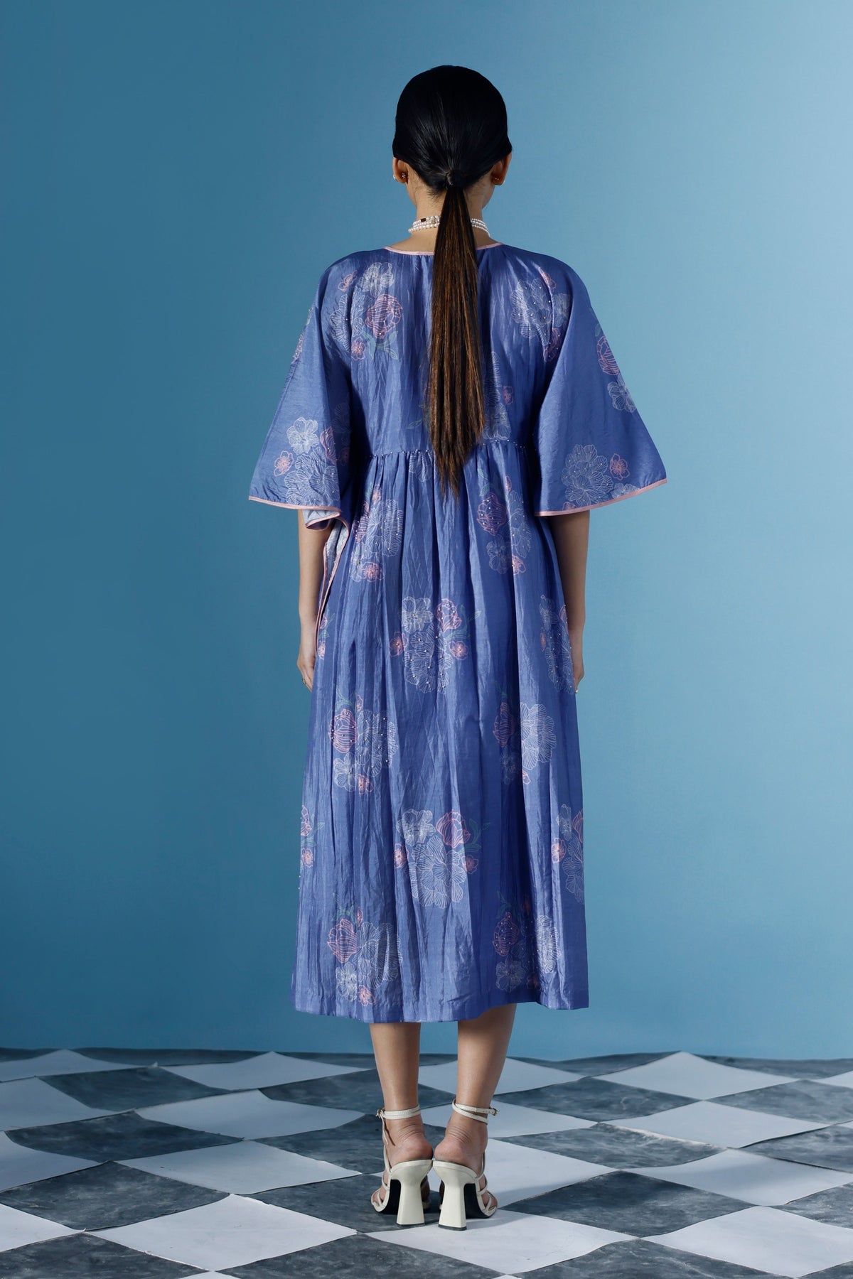 Adara Dress In Blue