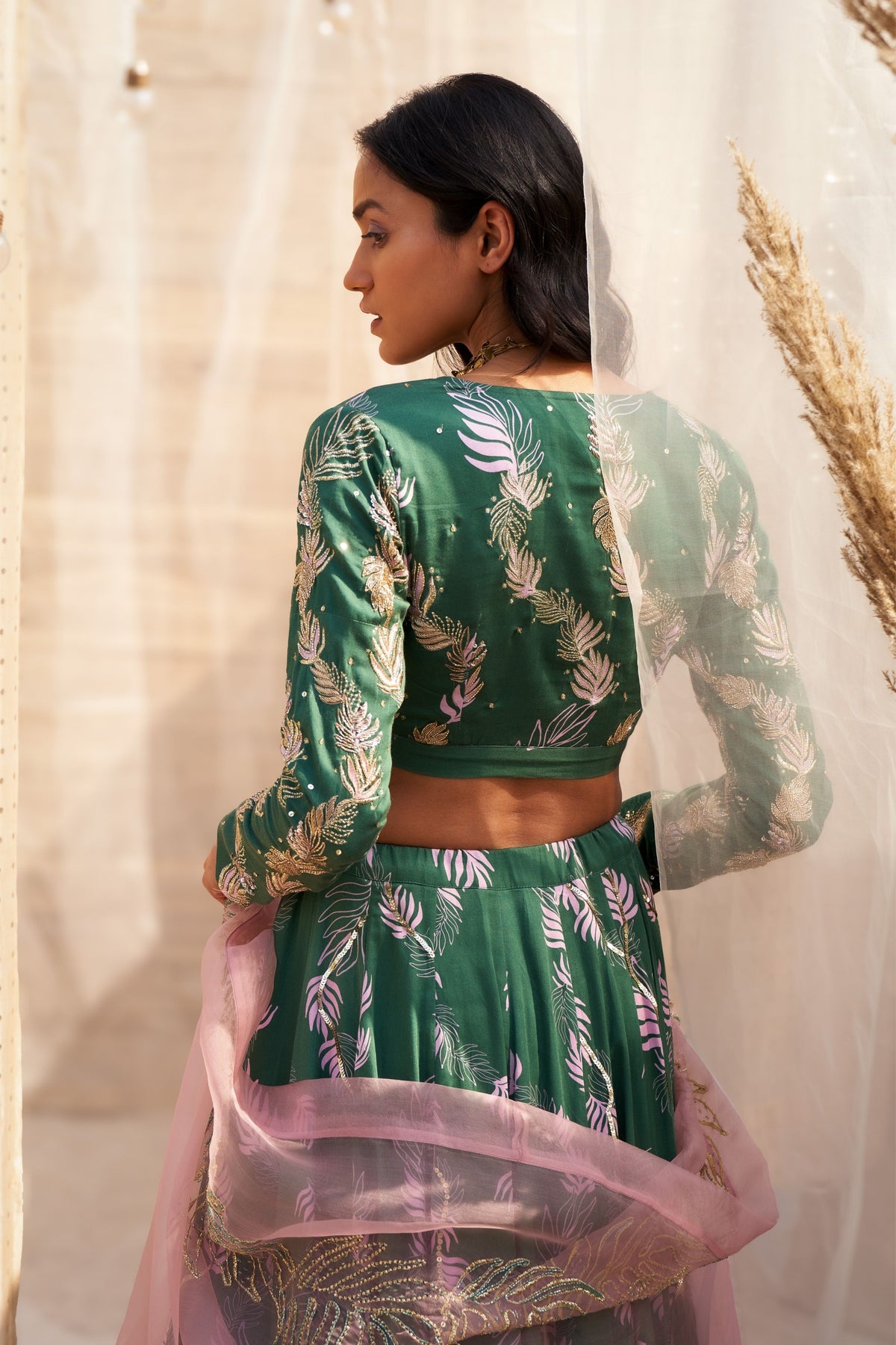 Reveria Printed Lehenga Set