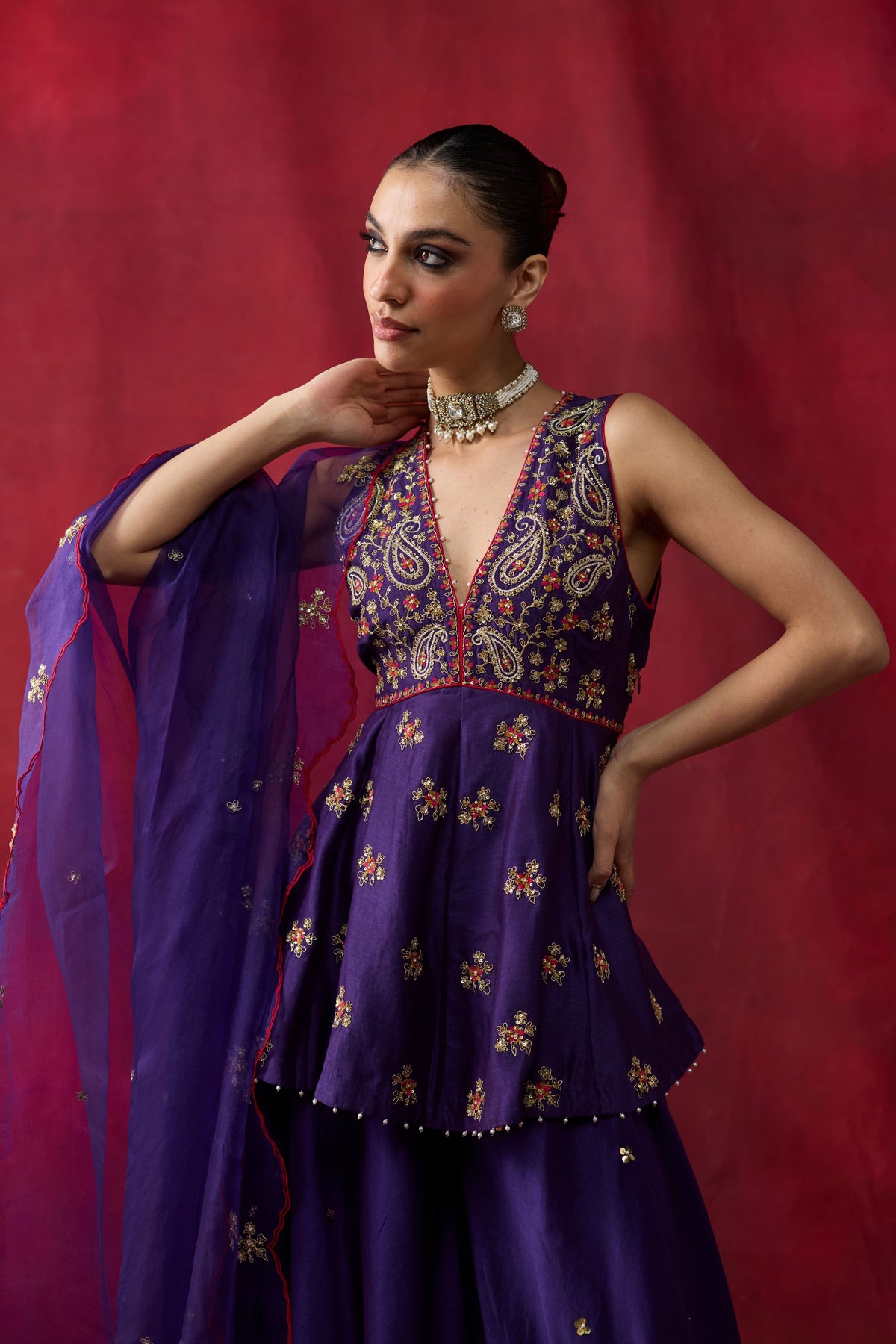 Jasleen Sharara Set