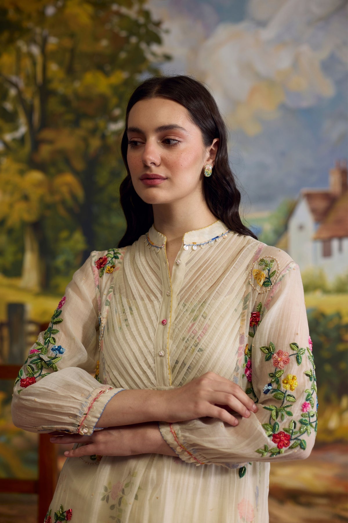 Lumina Embroidered Kurta