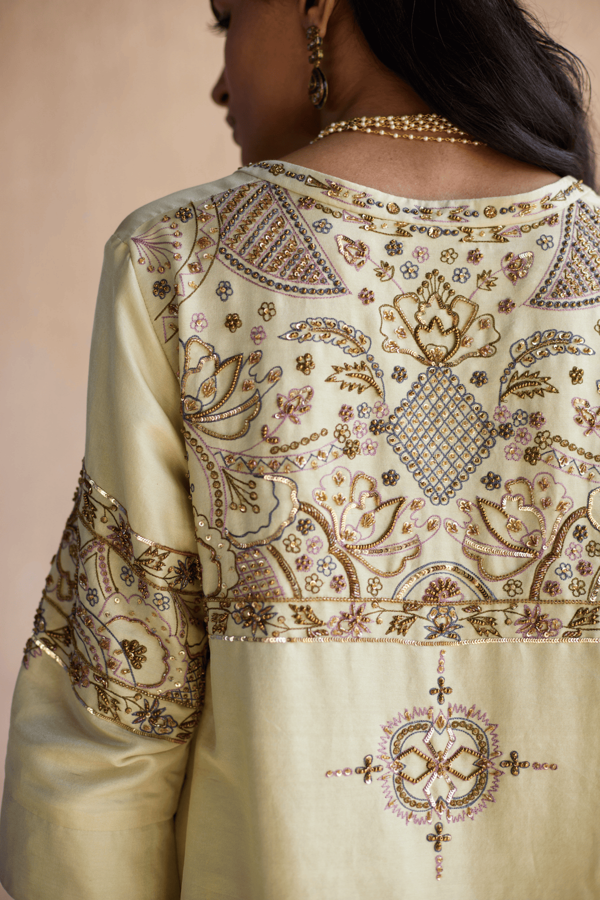 Green Kaura Kurta and Pants