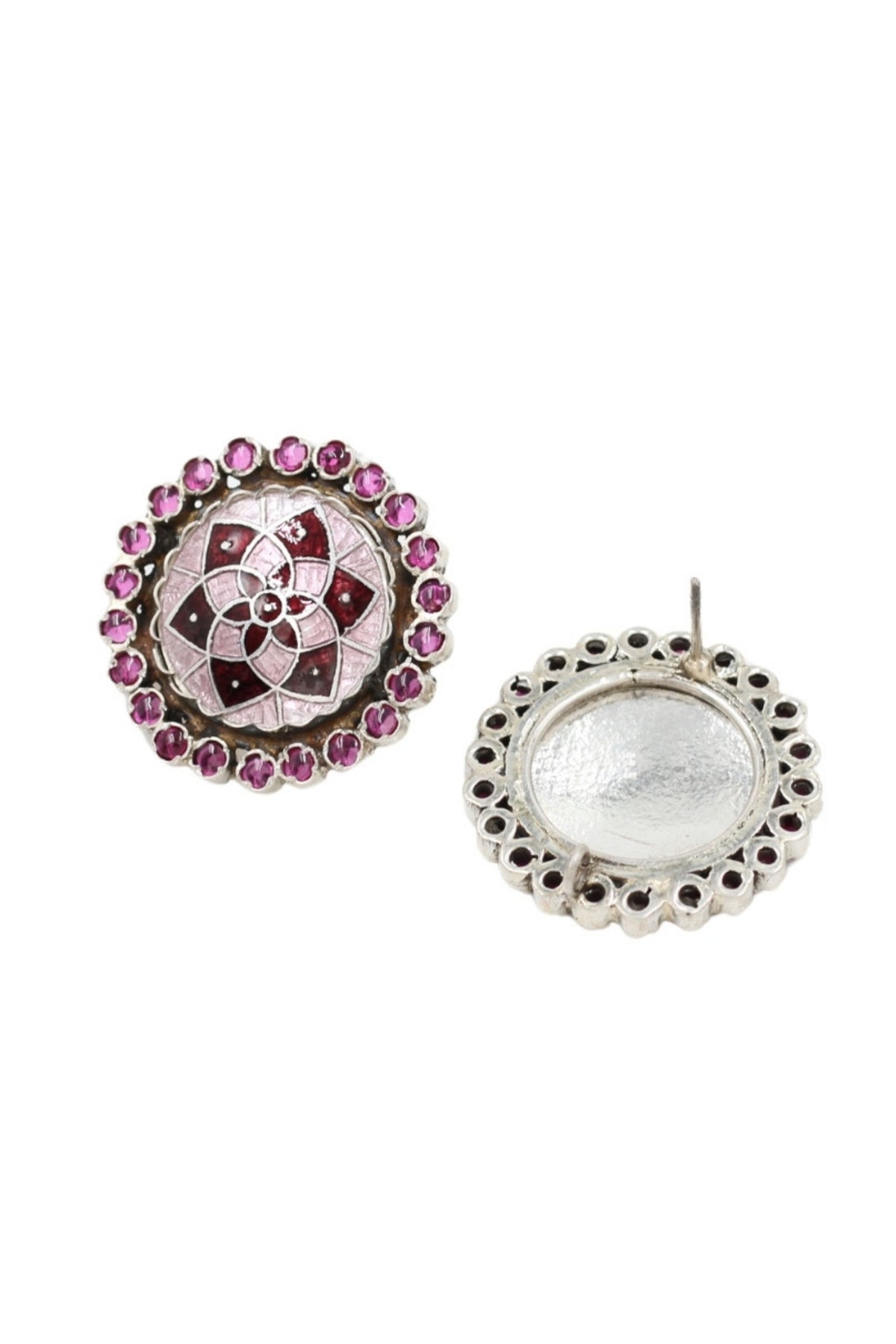Classic Handcrafted Earrings in Multicolour