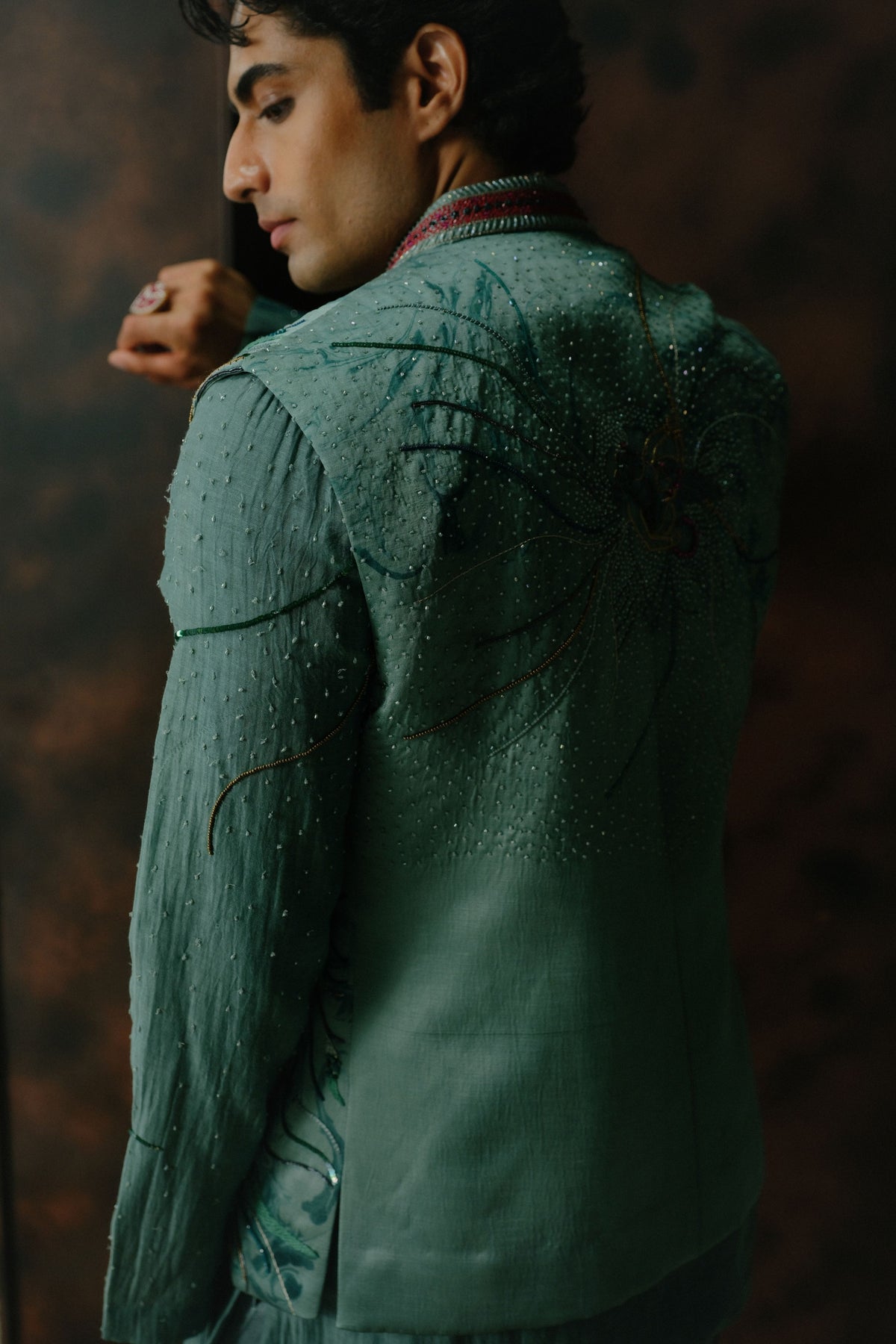 Kalapi Nehru Jacket Set