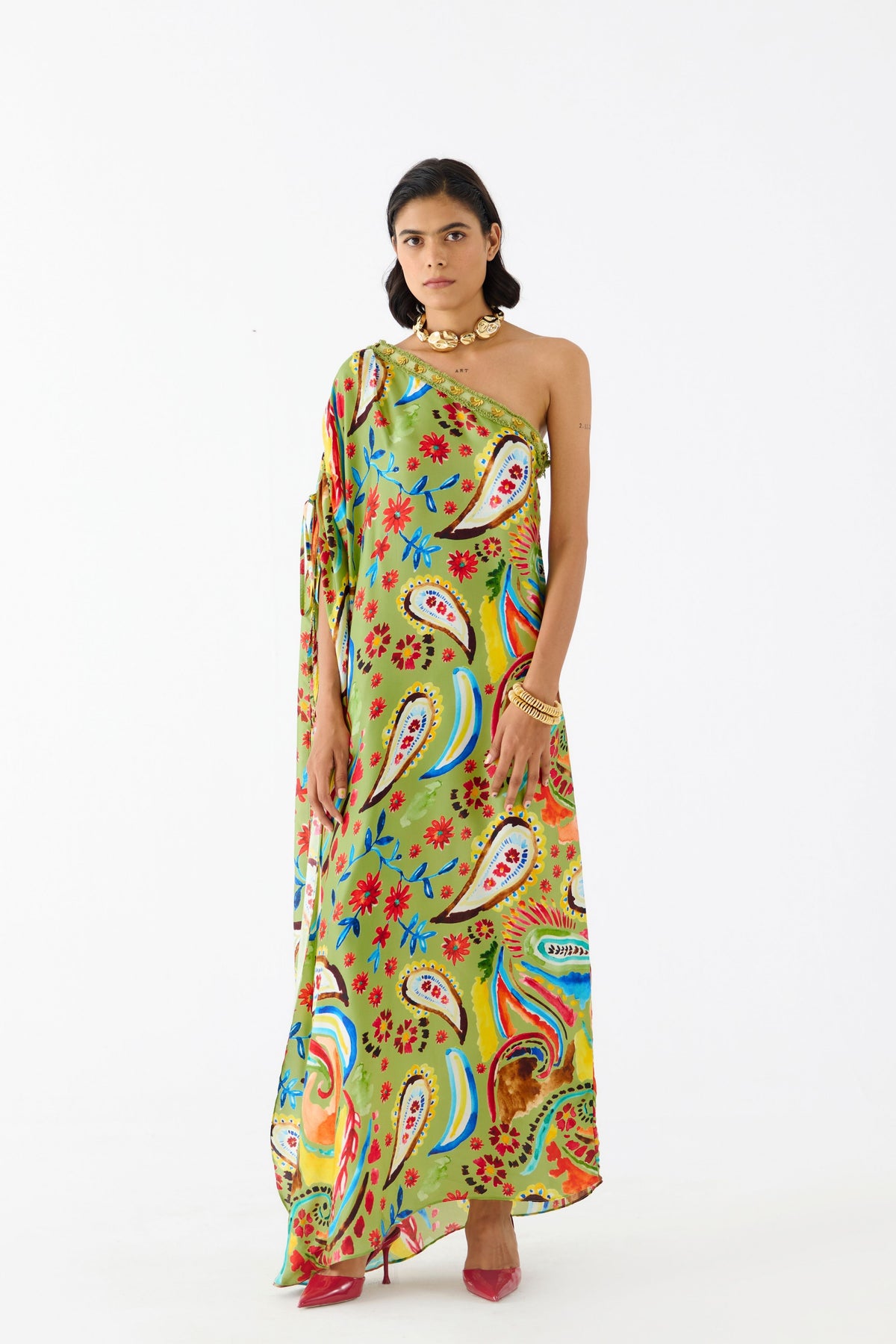 Antella One Shoulder Dress
