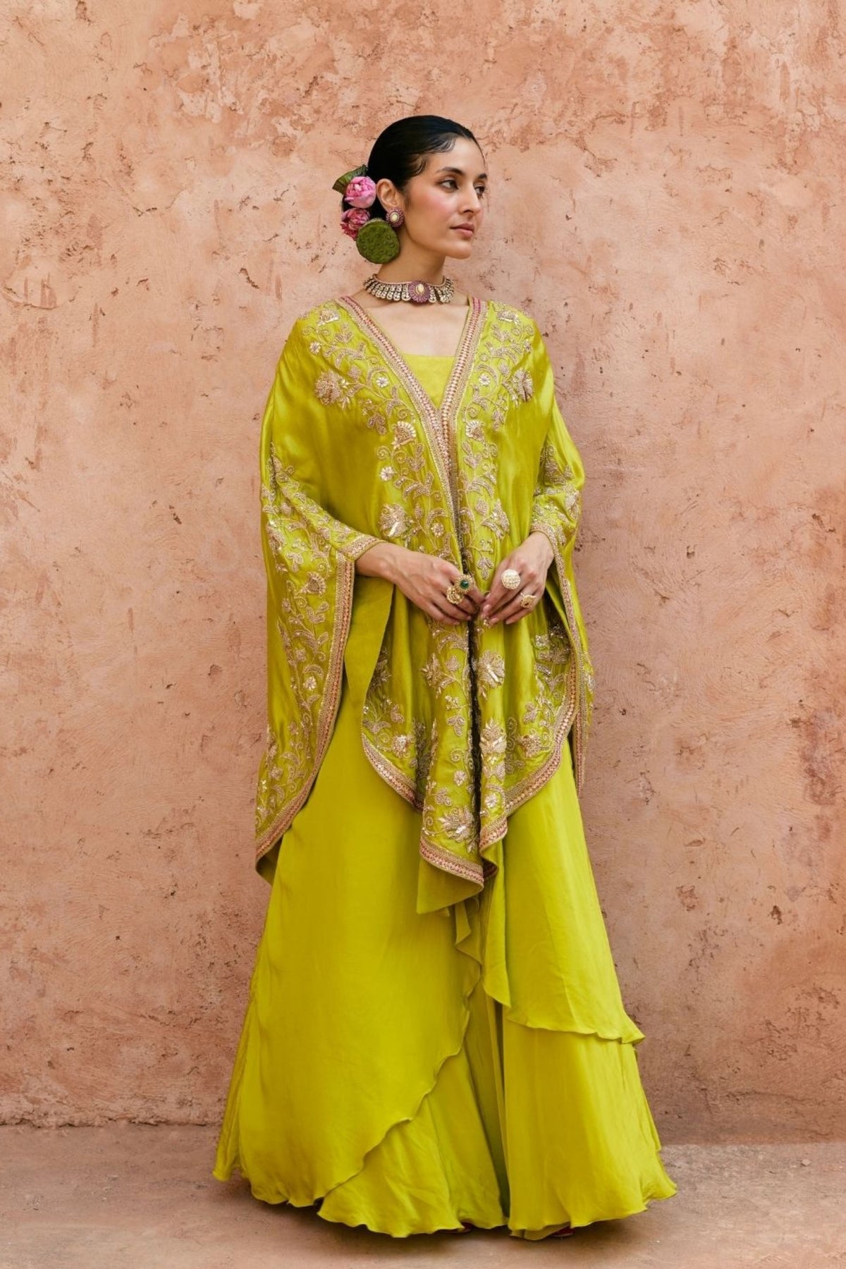 Shehnaaz Cape Set