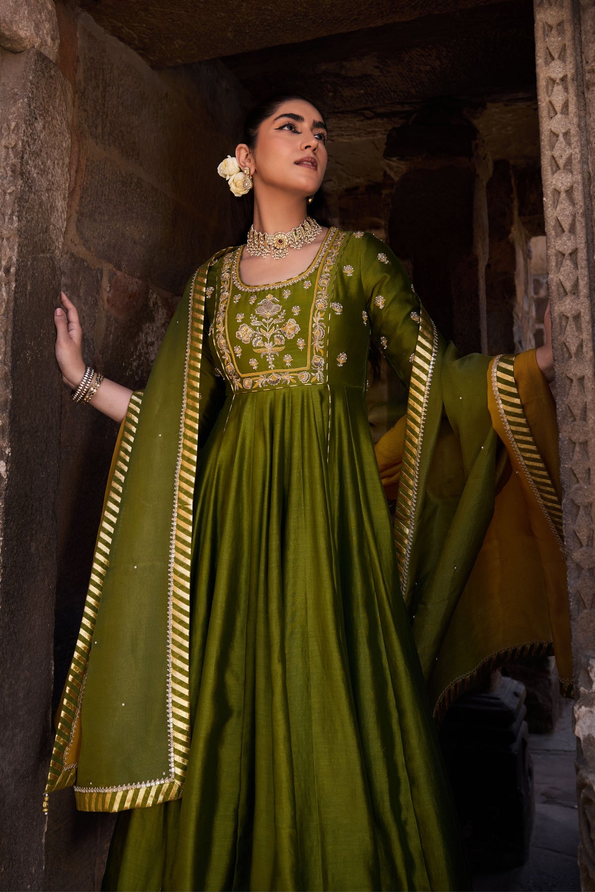 Zoha Anarkali Set