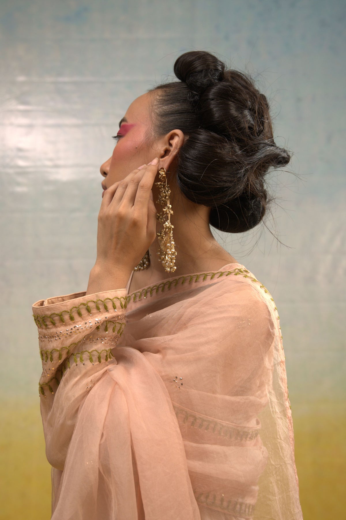 Nude Pink Kalidar Set