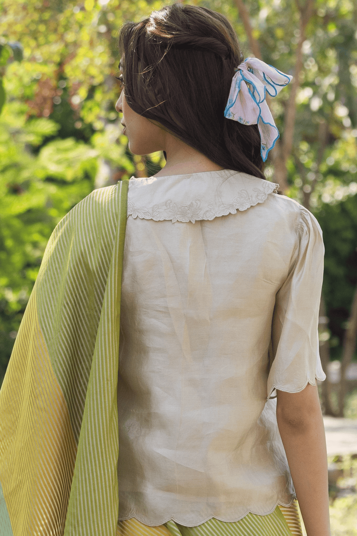 Tic-tac-love Jamdani Saree