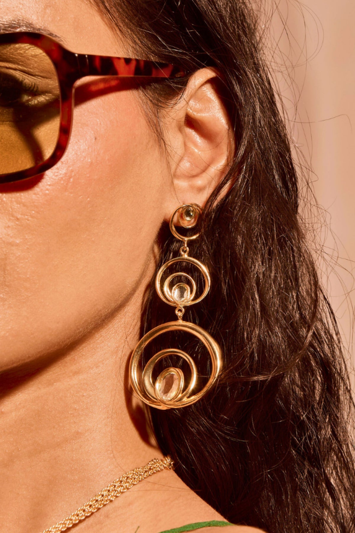 Wave Trio Earrings