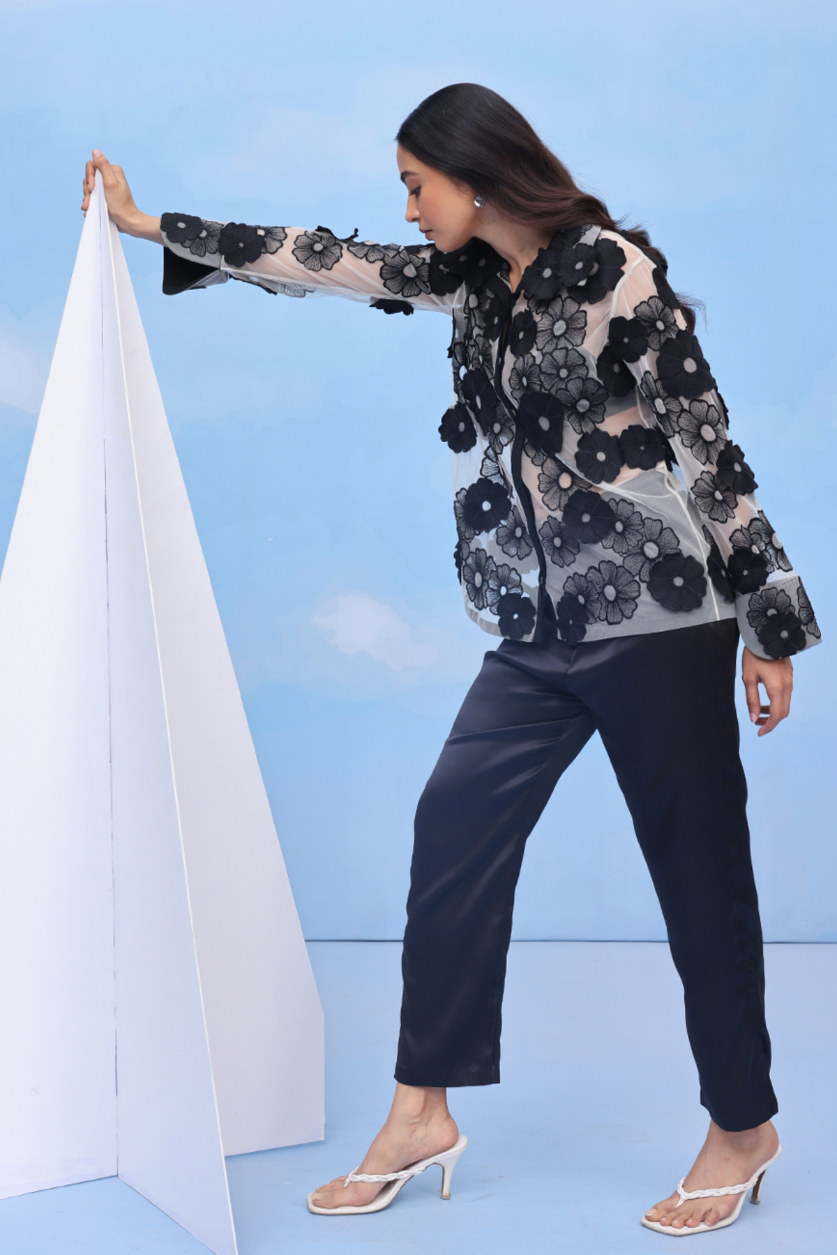 Felt Flowerscape Shirt