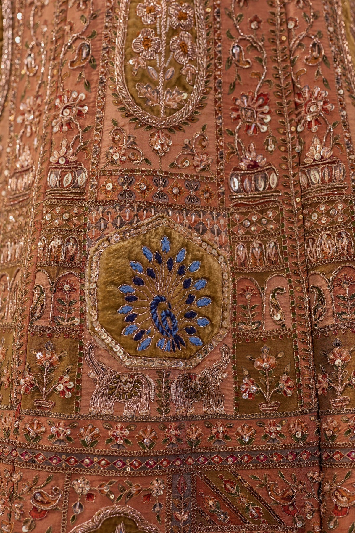 Mayur Mukut Lehenga Set
