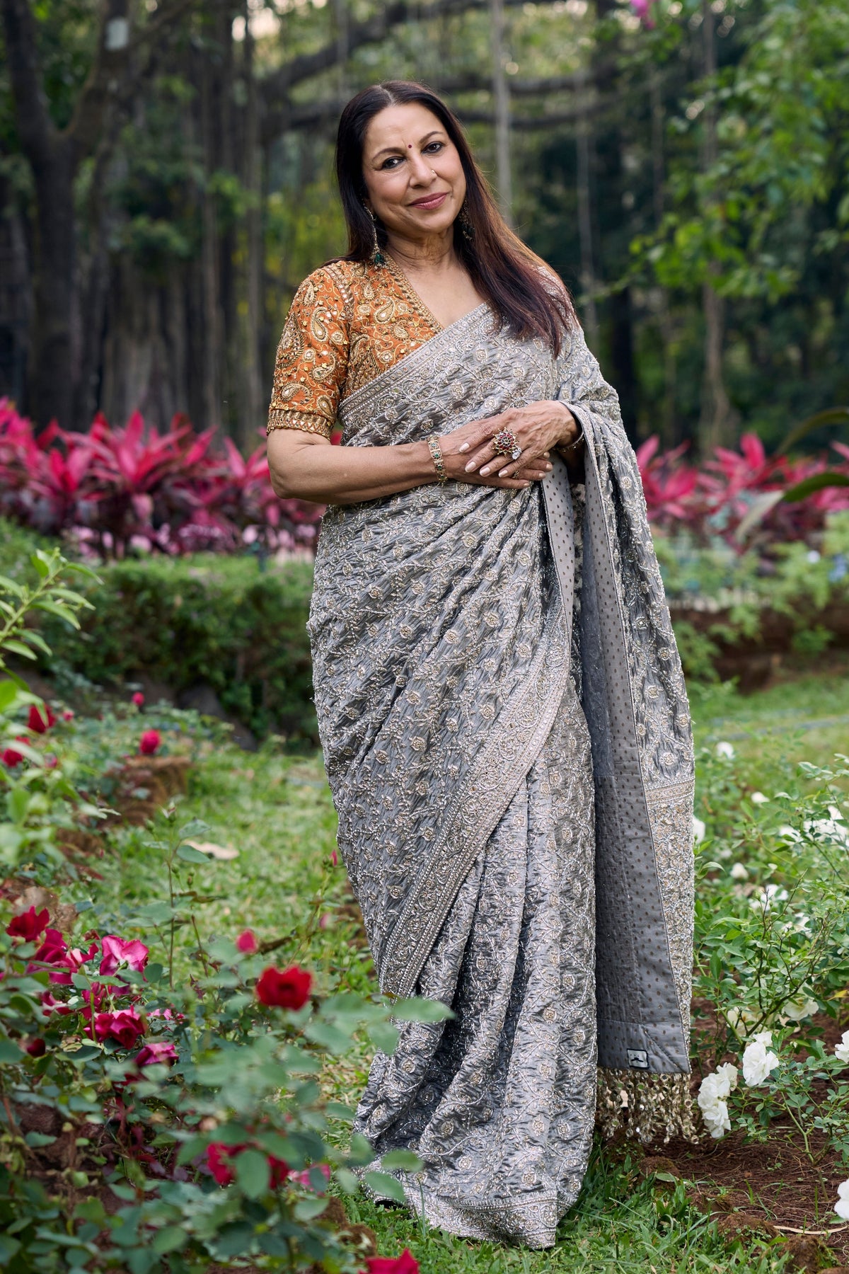 Chandi Rang Heritage Saree Set