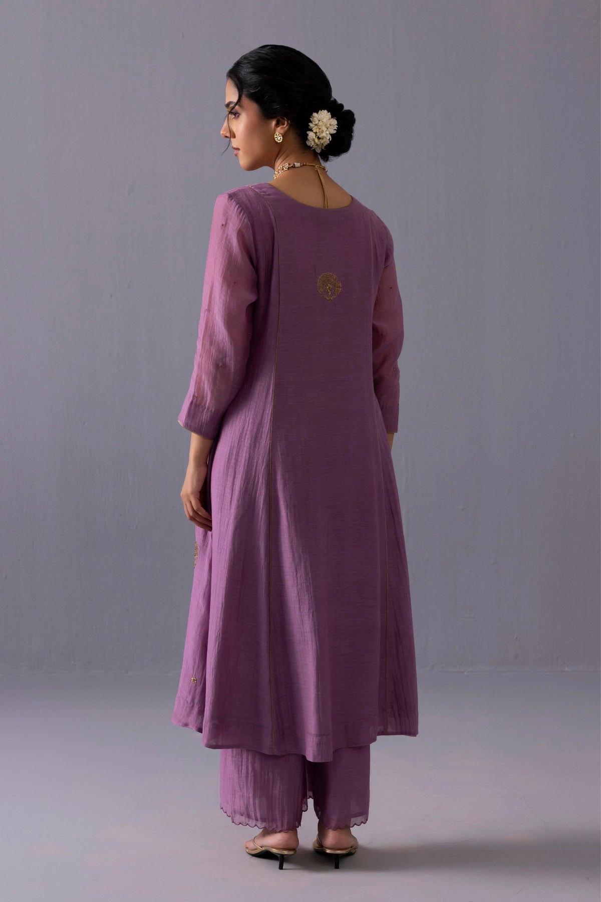 Noor Purple Kurta Set
