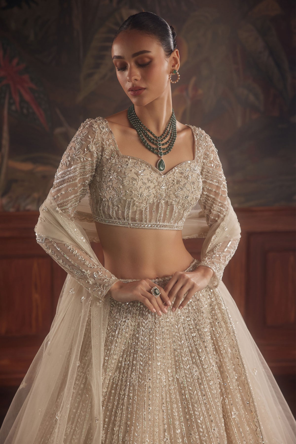 Orion Ivory Lehenga Set