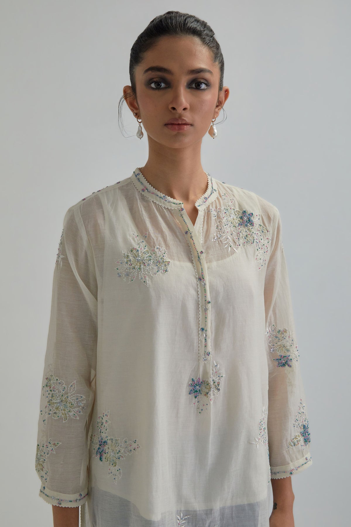 Blue Cotton Top