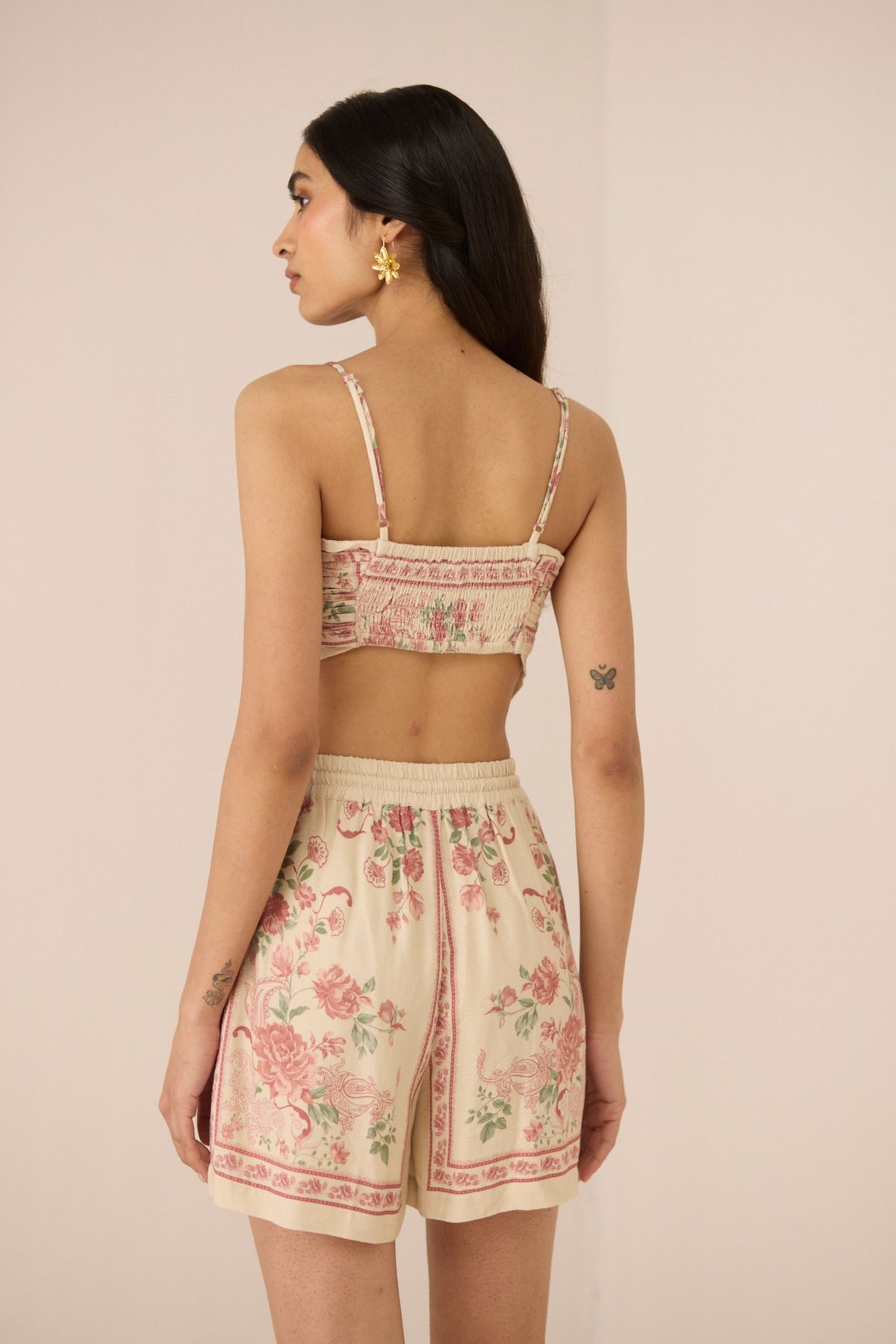 Malibu Azure Rose Co-ord Set