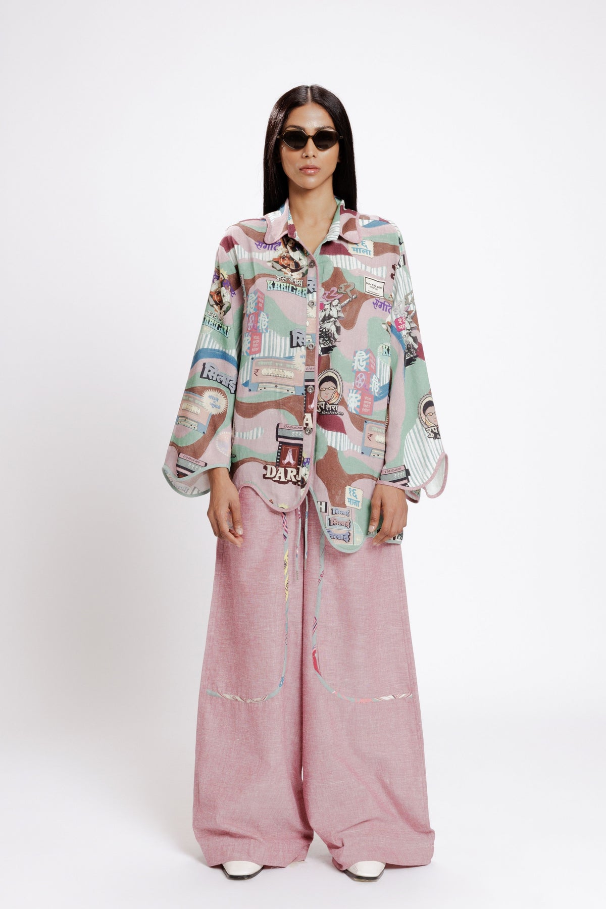 Filmy Asymmetric Shirt