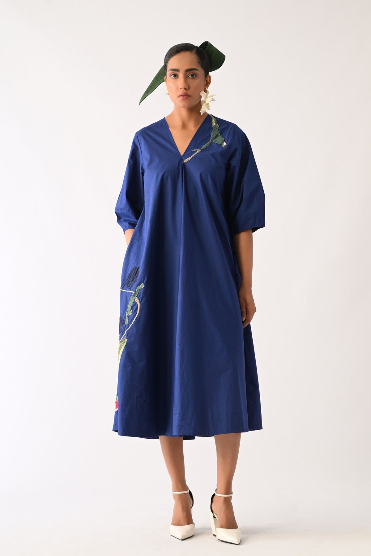 Rb Mayflower Applique Dress