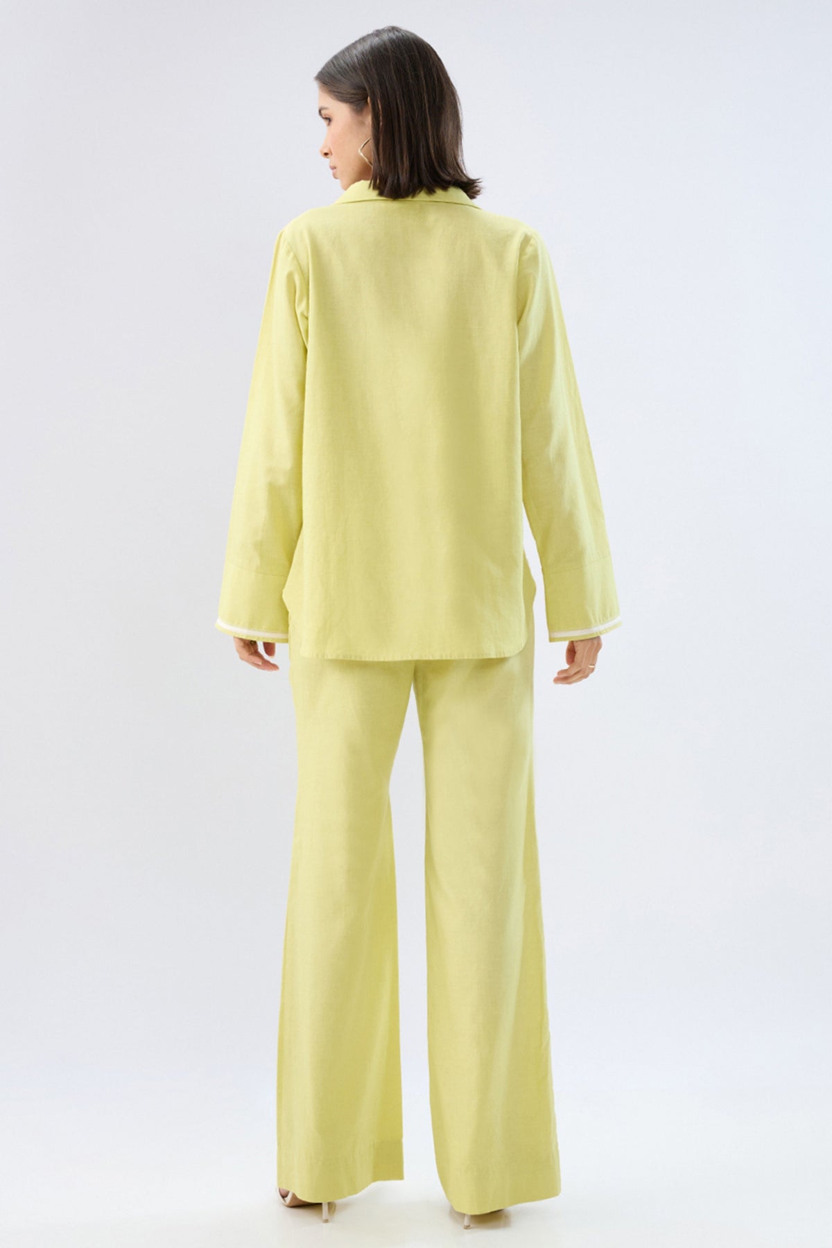 Green Tie-up Co-ord Set