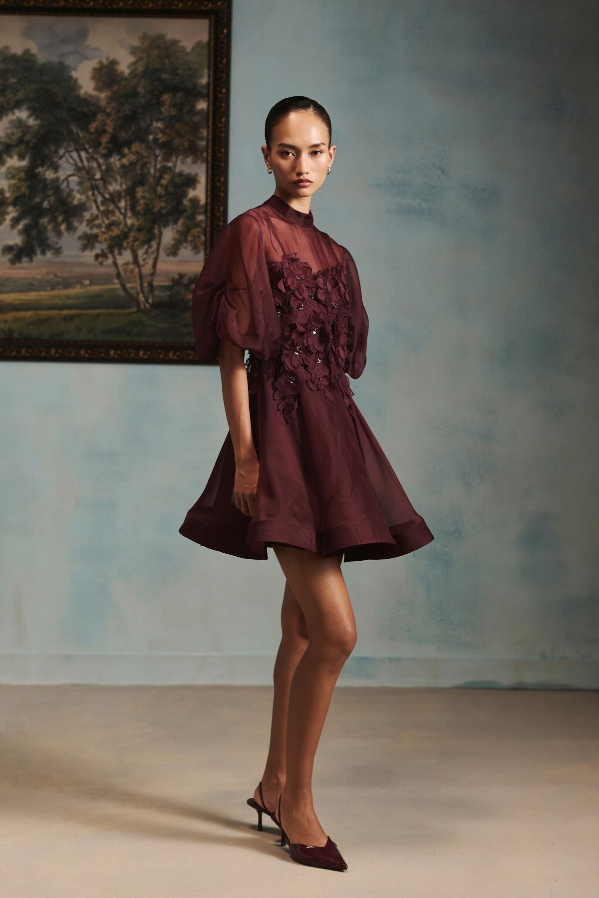 Vienna Garnet Dress
