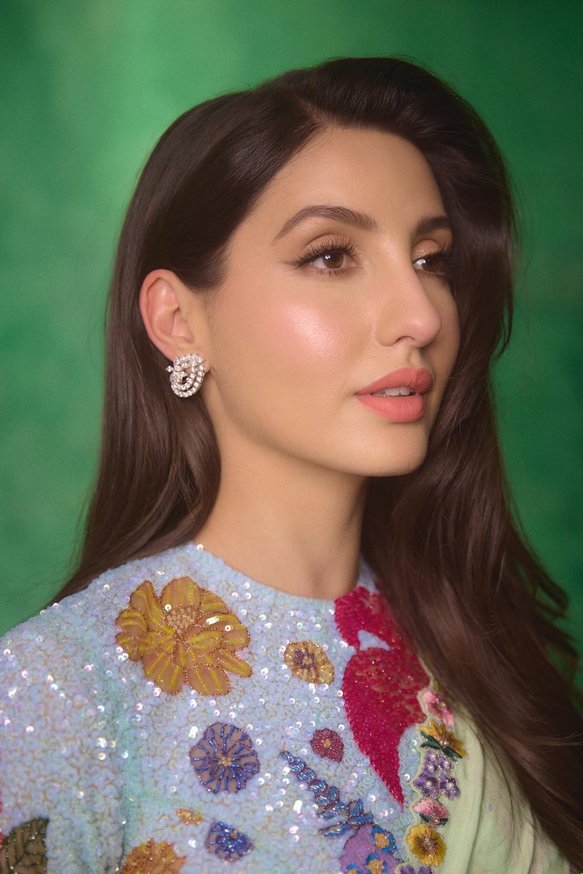 Nora Fatehi in Rahul Mishra