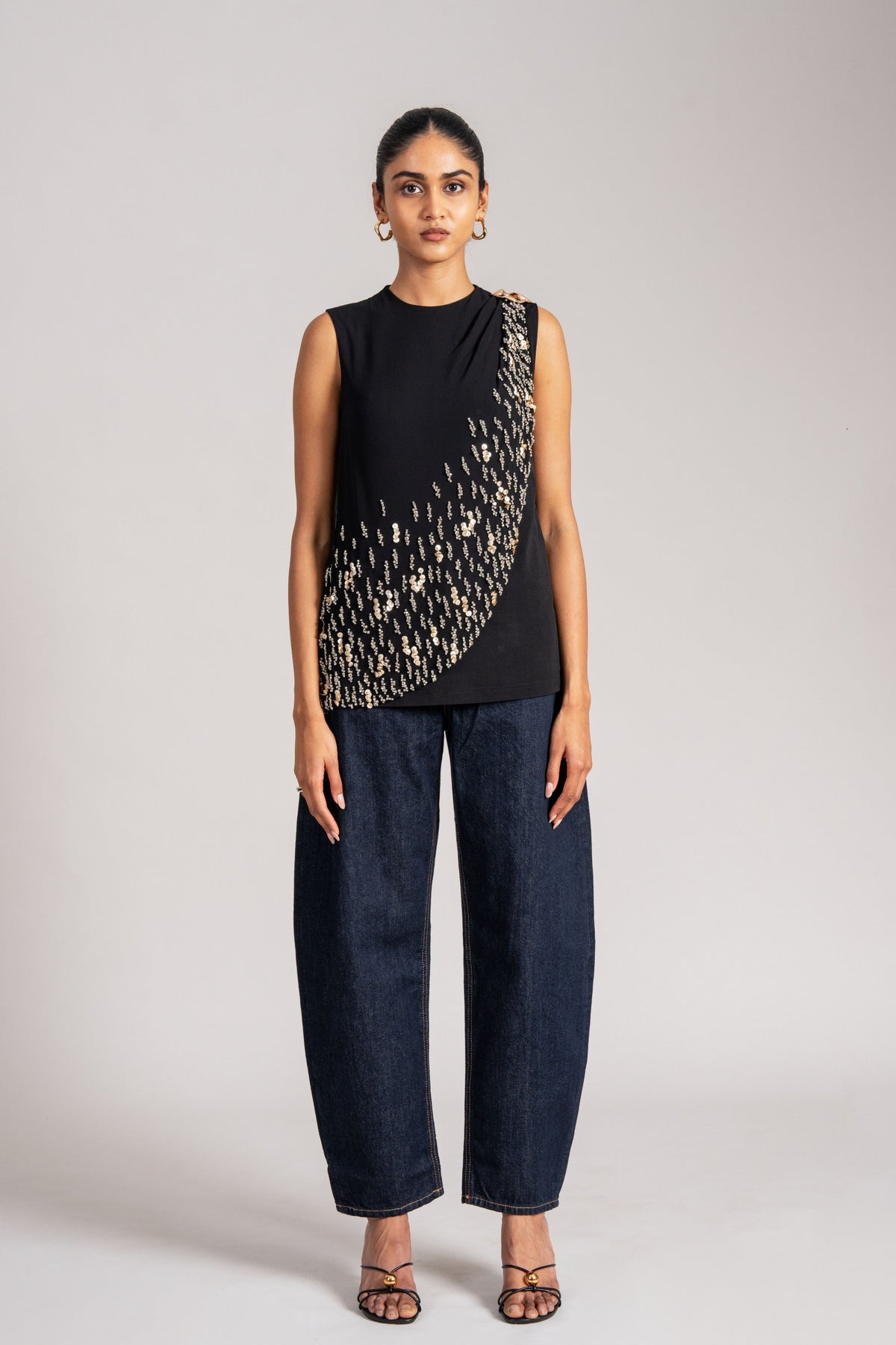 Cosmic Dust Draped Top