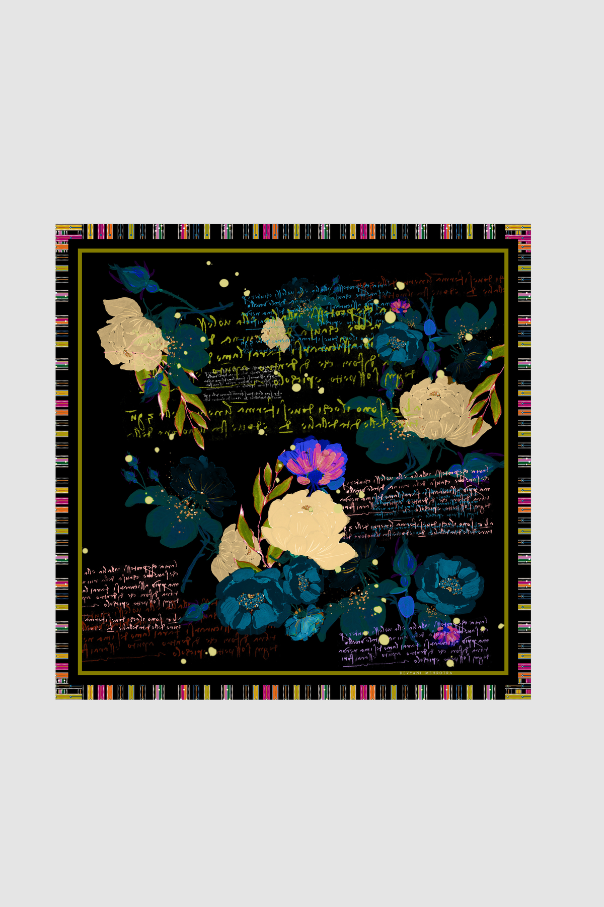 Floral Printed Scarf