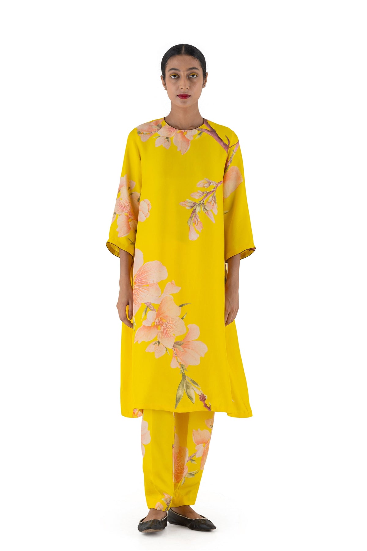 Varsaka &amp; Tavora Yellow Kurta Set