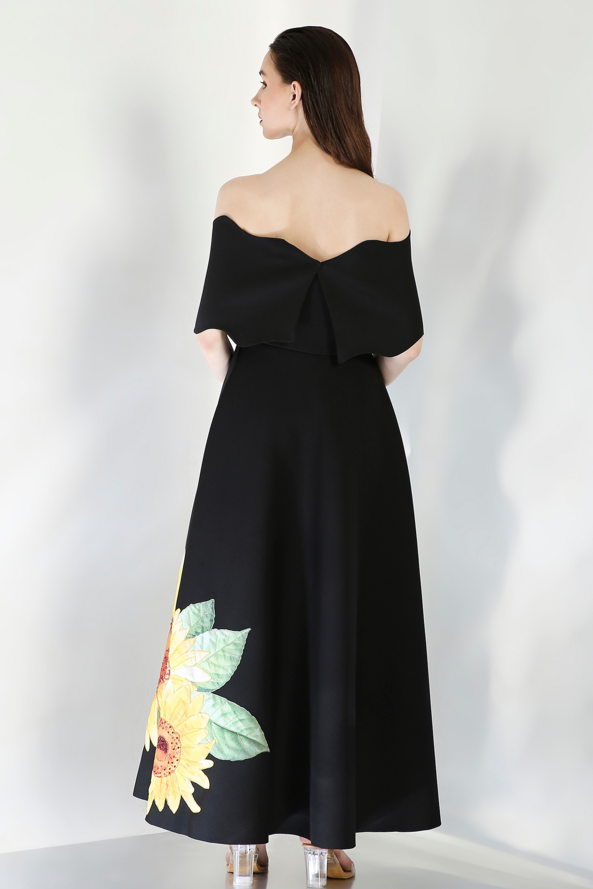 Black Off-shoulder Dress