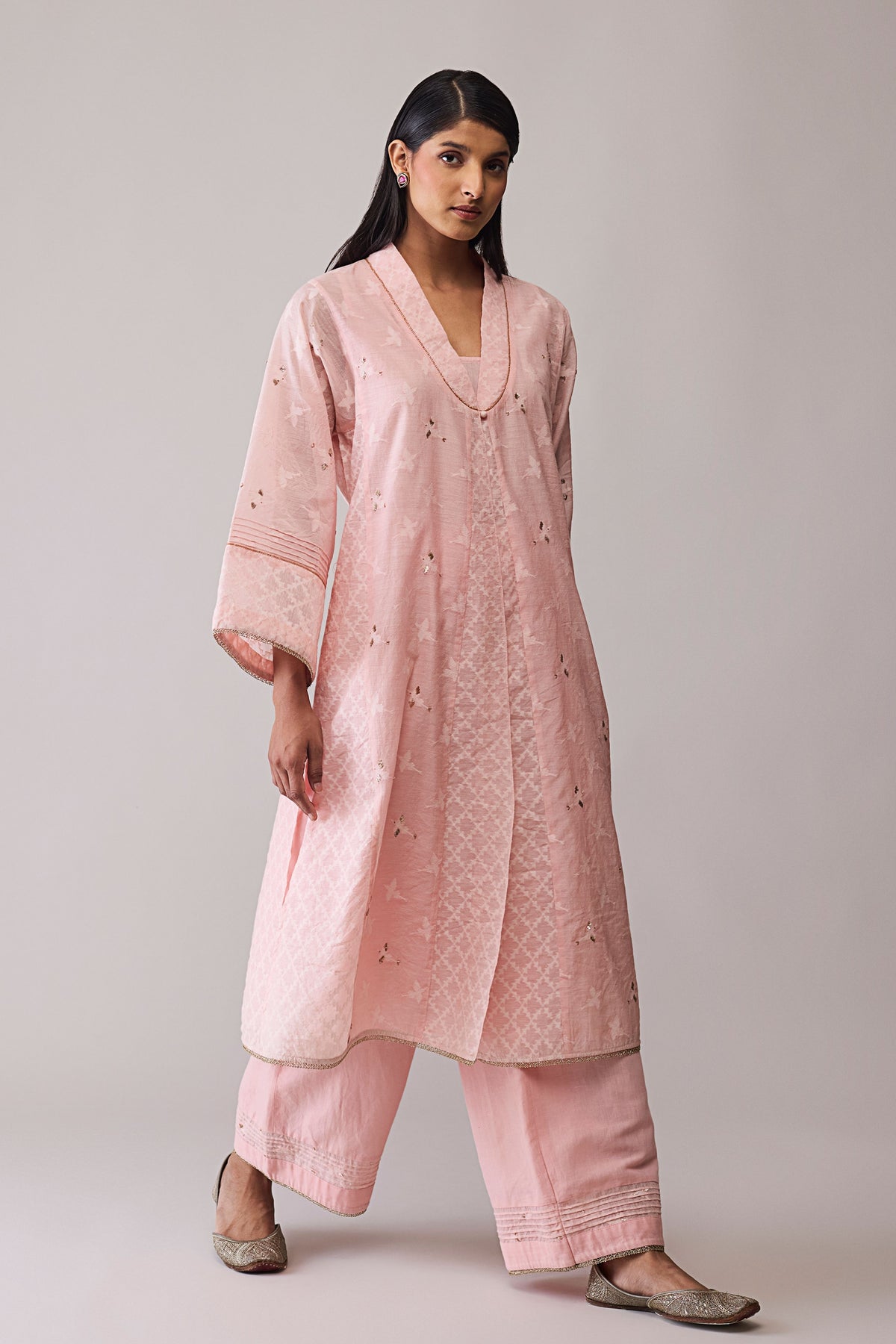 Ambreen Pink Tunic Set