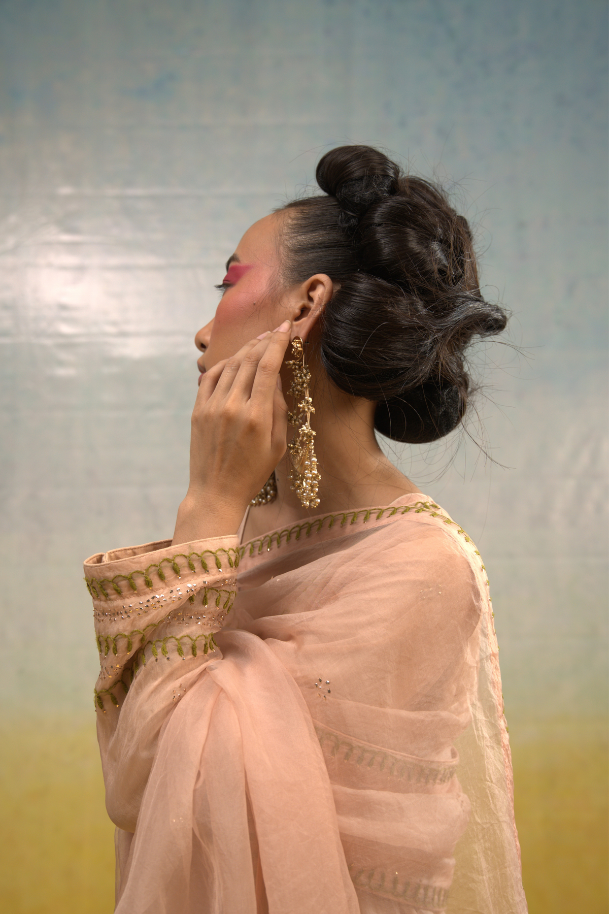 Nude Pink Kalidar Set