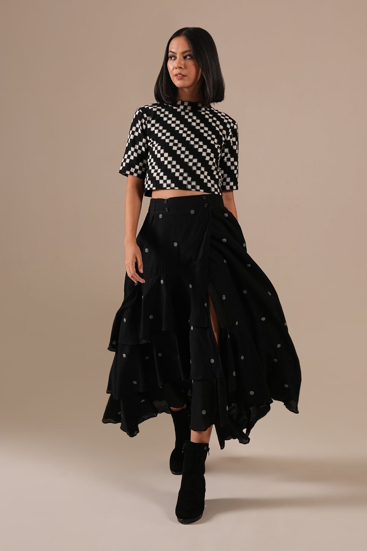 Coal Skirt Set