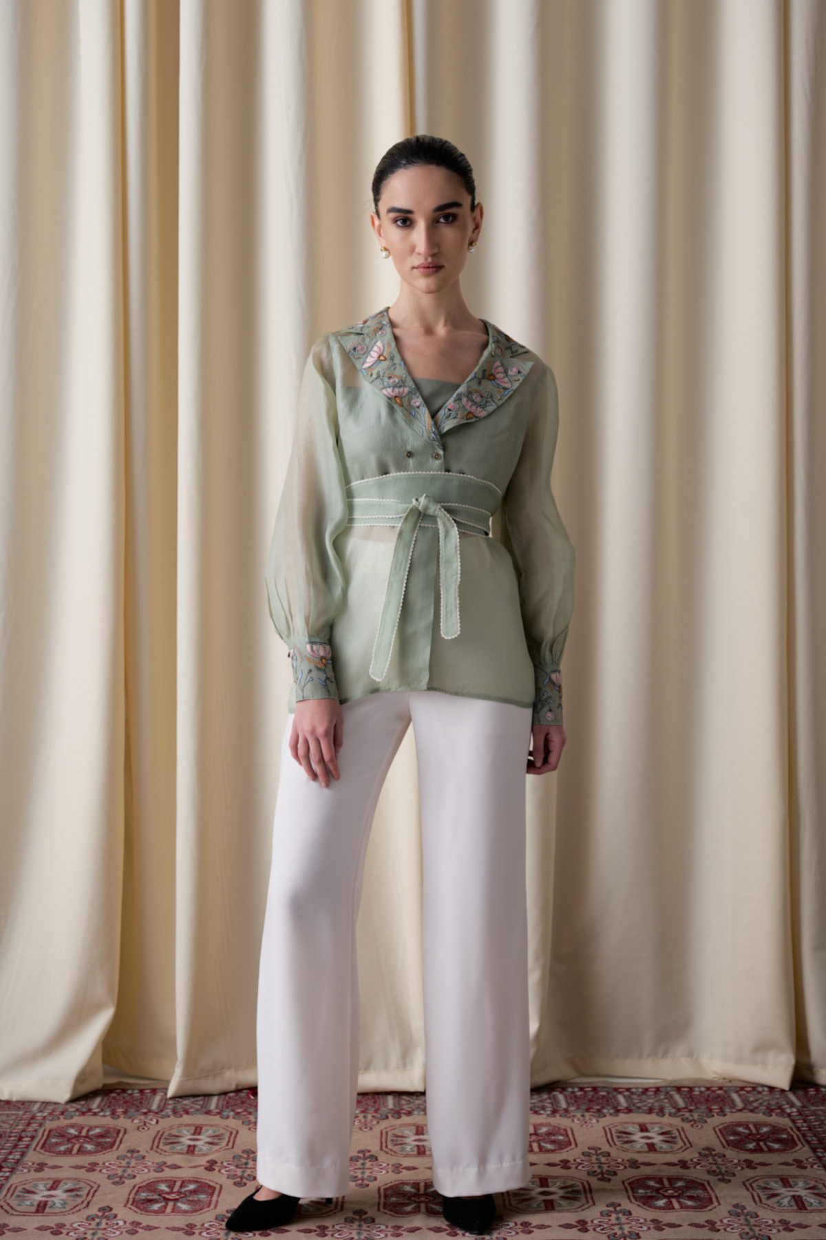 Daylight Blossom Blazer Set