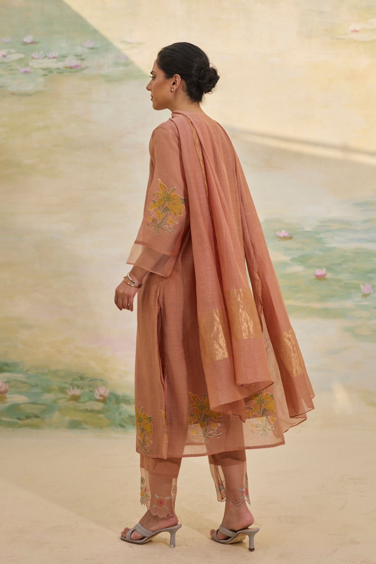Fawn Kurta Set