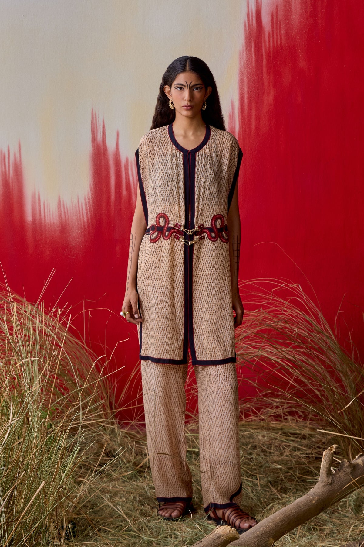 Ziggy Snake Print Co-ord Set