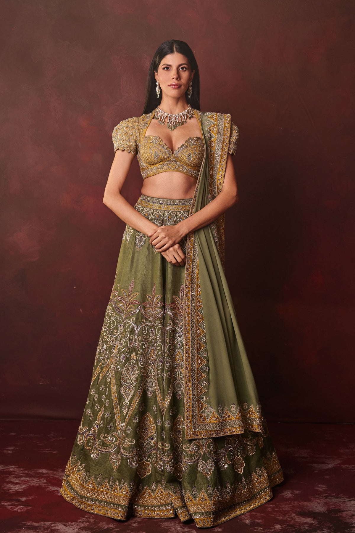 Noorie Mint Lehenga Set