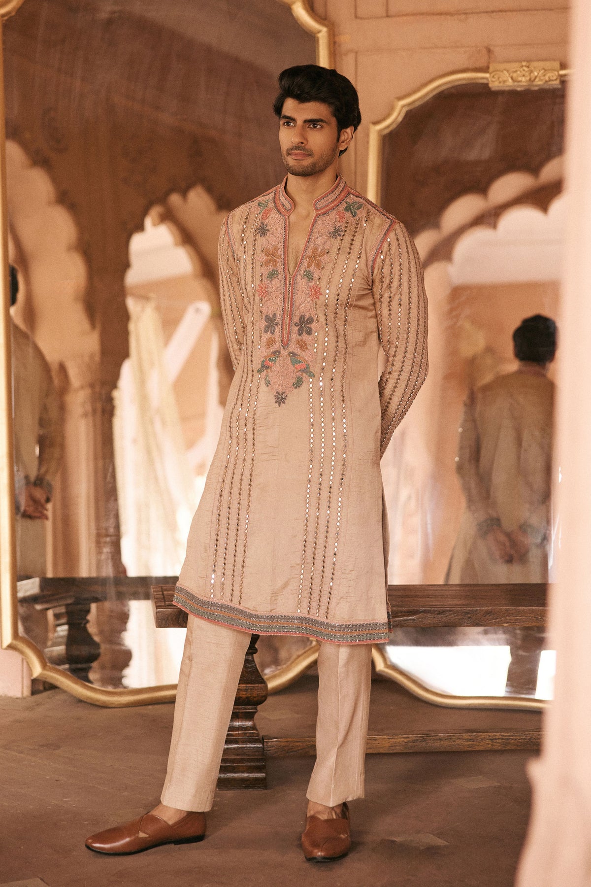 Mirrorwork Kurta Set