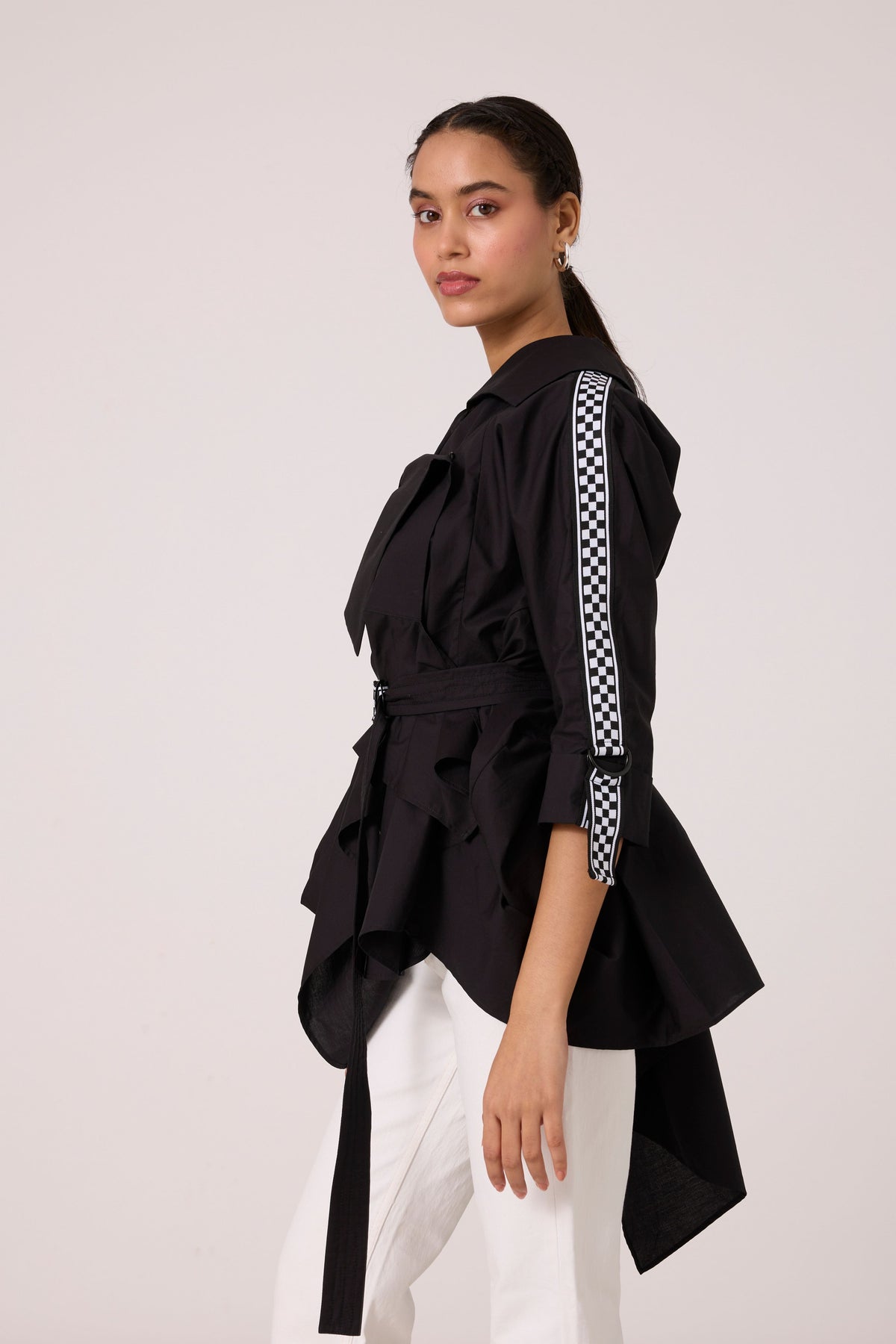 Ayaka Black Shirt