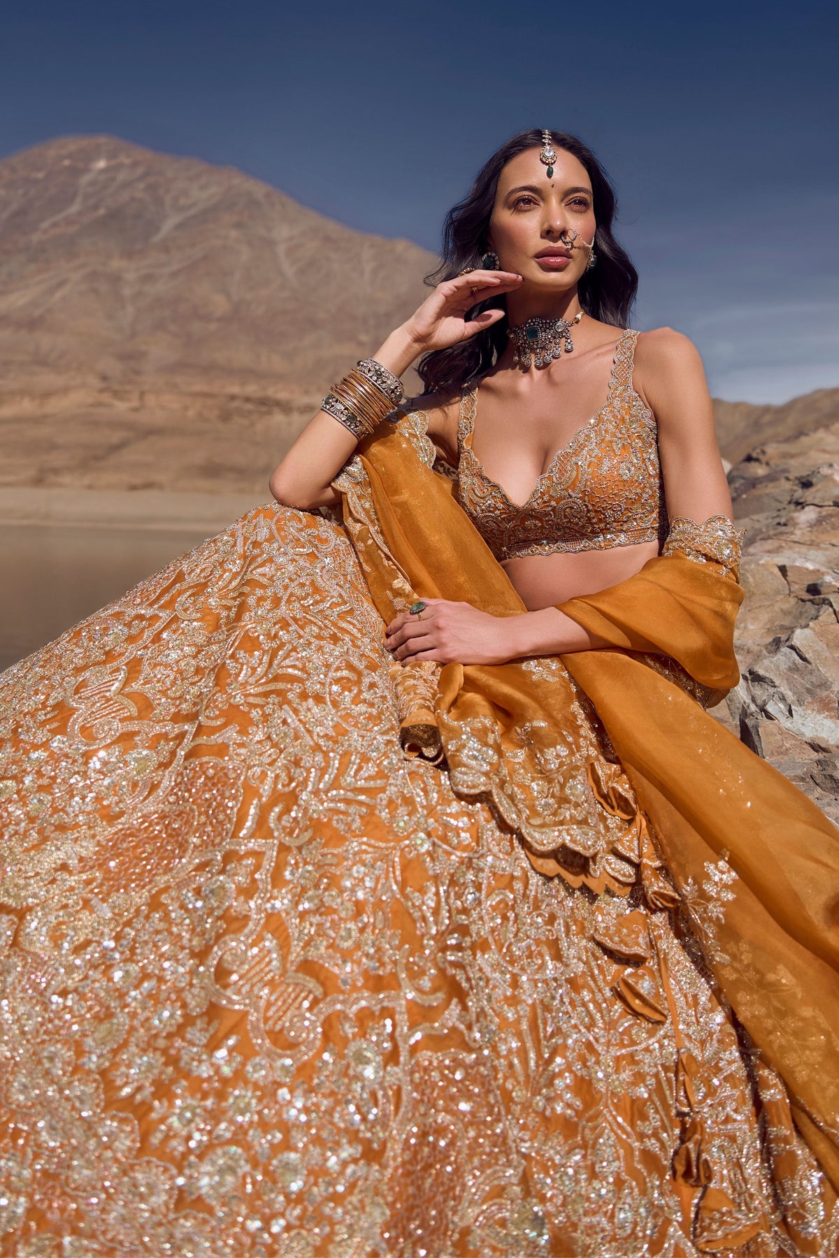 Clementine Lehenga Set