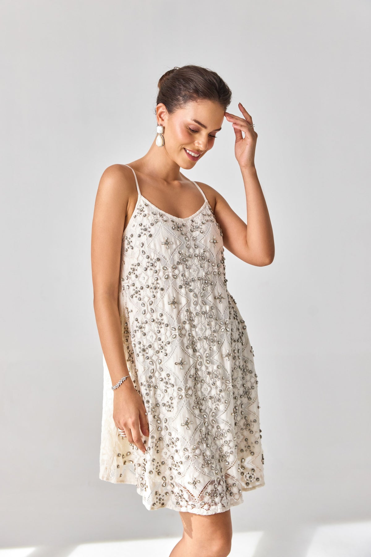 Rosa Anglasia Studded Dress
