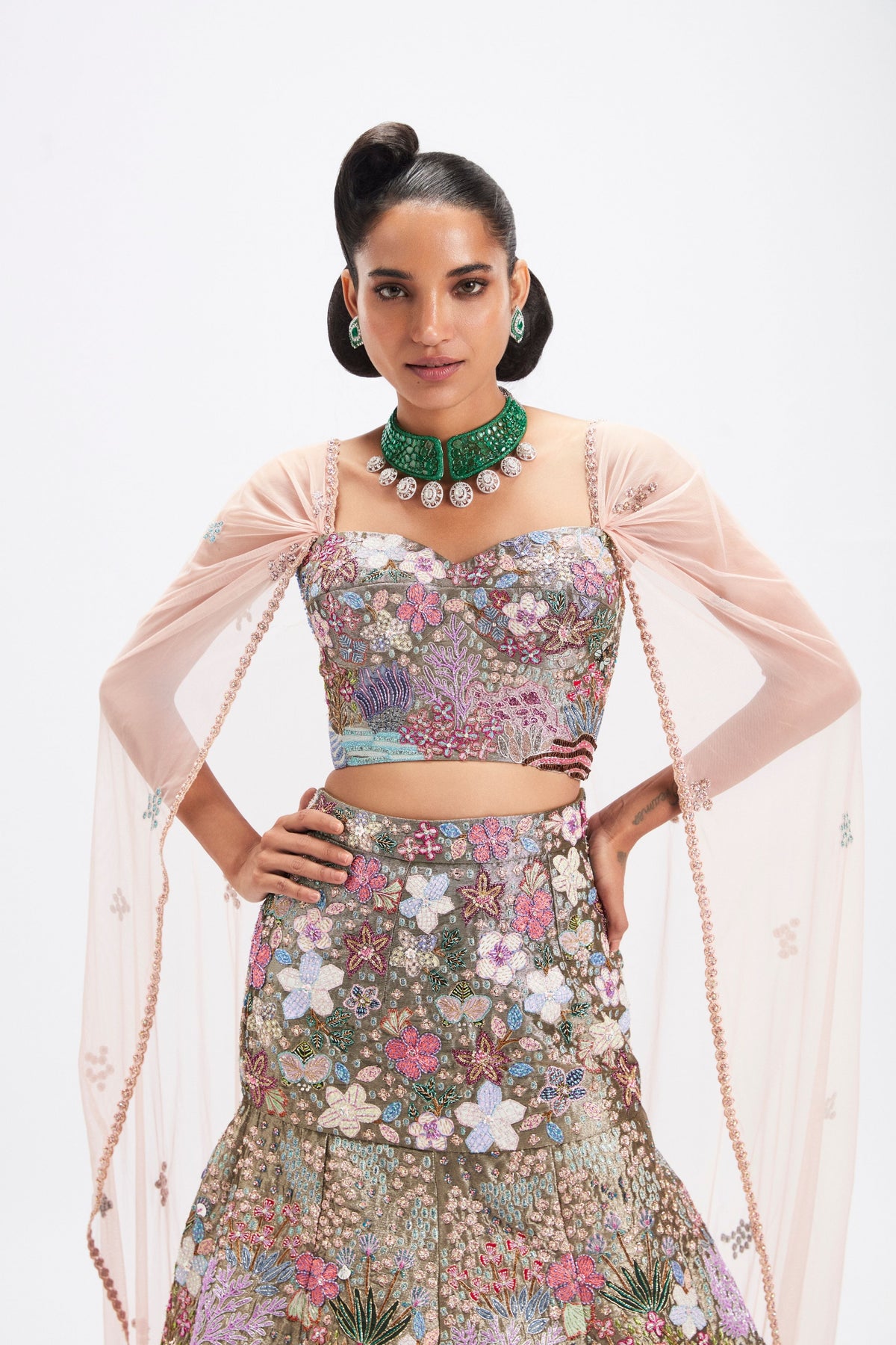 Dorena Mermaid Lehenga Set