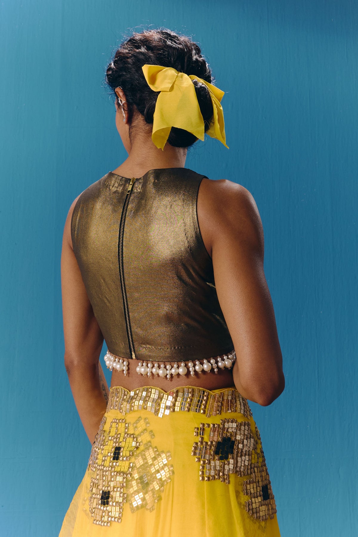 The Sunset Lehenga