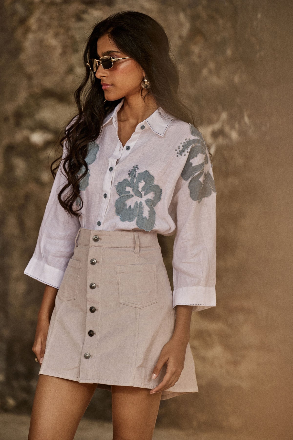 White Linen Shirt